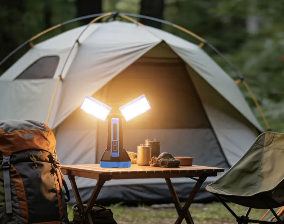 Seria wielofunkcyjnych lamp kempingowych LED