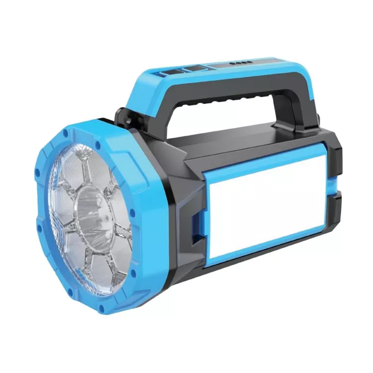 Reflektor LED zasilany energią słoneczną, ładowany przez USB